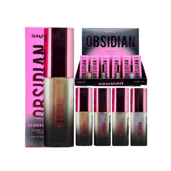 Lips Gloss Obsidian Ruby Rose