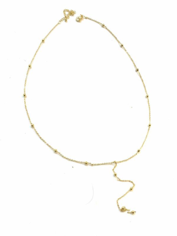 Fringe Golden Necklace